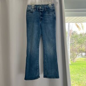 Good American Crop Mini Boot size 4/27